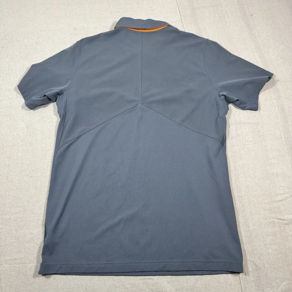 Nike‎ Dri-FIT Tennessee Volunteers Coaches Polo Shirt Large Gray Short Sleeve